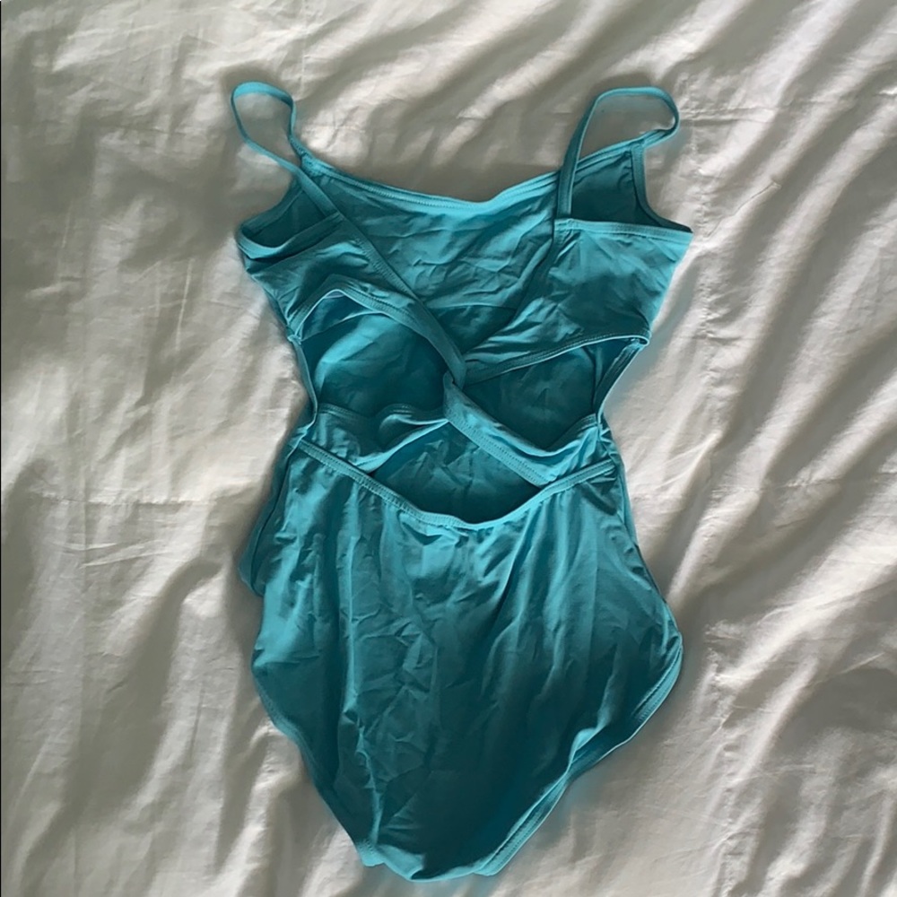 Small blue Capezio leotard - Picture 2 of 3